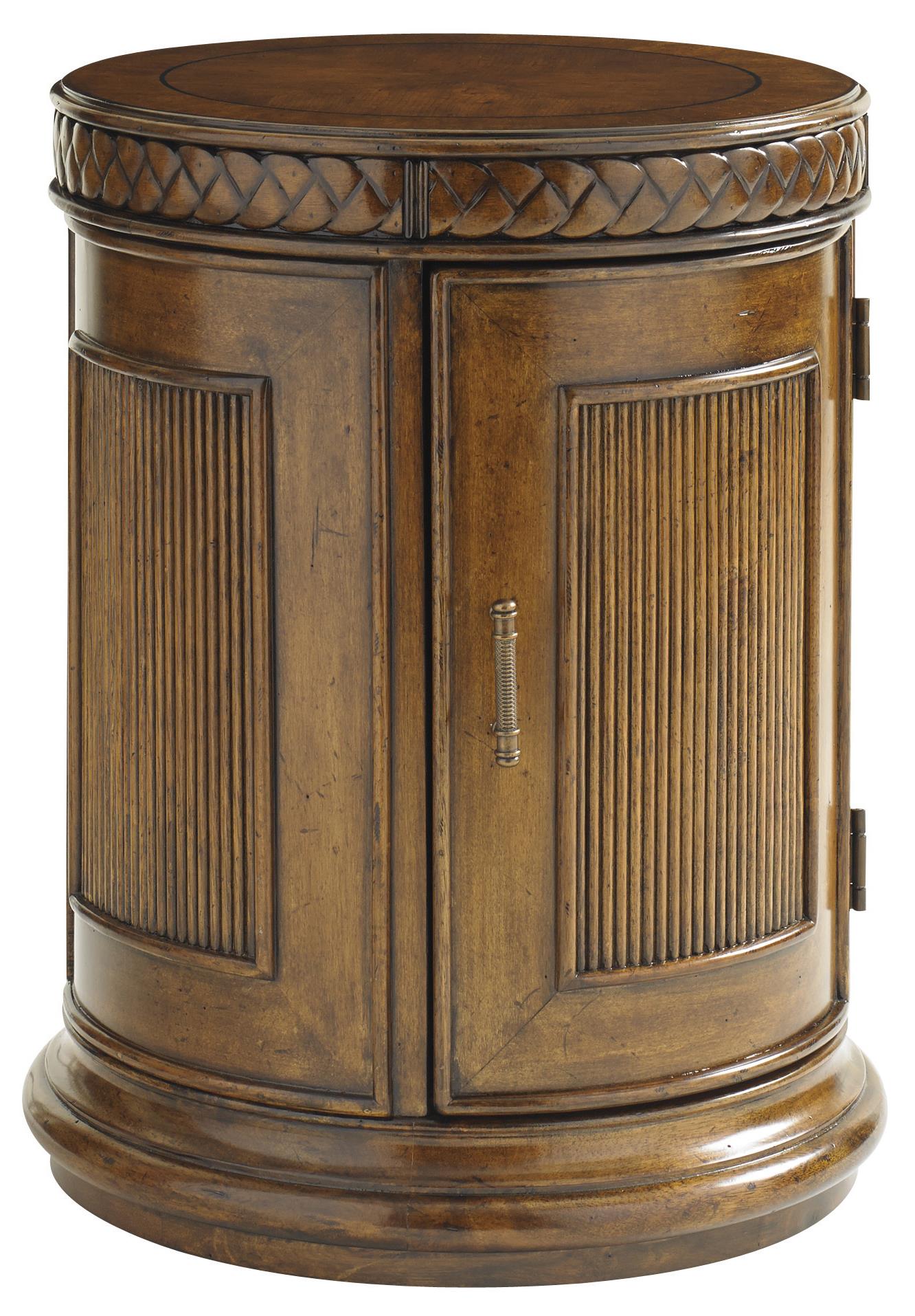 Tommy Bahama Home Bali Hai Belize Round End Table Wayside Furniture